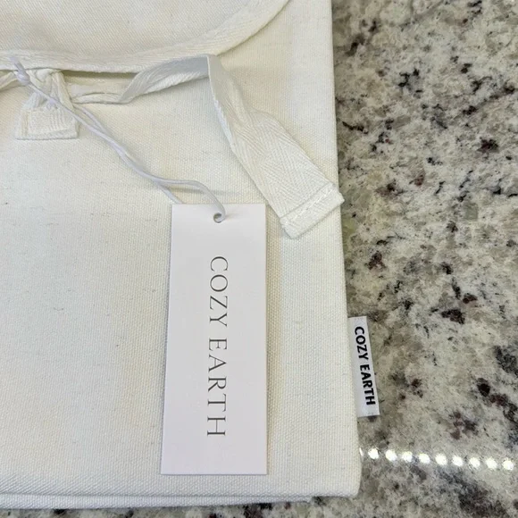 (2) Cozy Earth Canvas Storage Bags - Picture 6 of 6